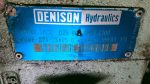 Denison Hydraulics pump