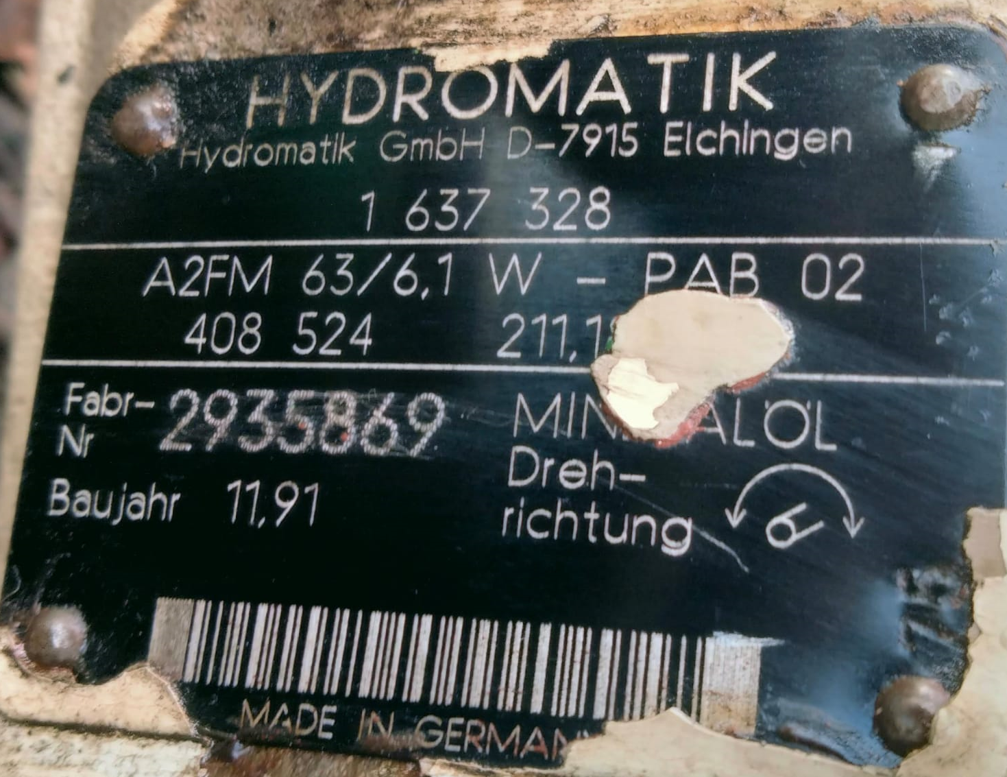 Hydraulic sewing motor…
