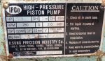 PISTON PUMP
