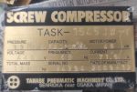 Tanabe TASK-1545JW Screw Compressor (1)