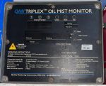QMI Triplex NW6 2HL Oil Mist Monitor