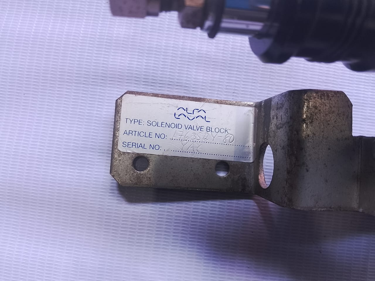 ALFA LAVAL Solenoid Valve Block 176352480 (3)